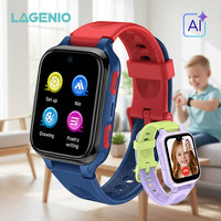 LAGENIO 2026 Nouvelle Montre Connectée Carrée K9 AI avec Carte SIM 4G GPS Étanche IP68 Caméra 5MP Appel Vidéo HD Montre Intelligente pour Enfants