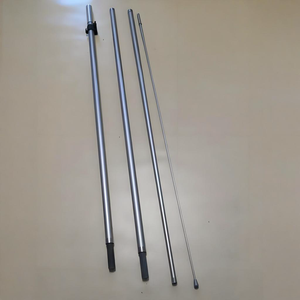 Publicité extérieure coupe-vent drapeau de plume de carbone fort bannière larme arc bloc drapeaux de plage poteau en fibre de verre promotionnel - Product Image 3