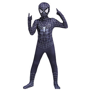 Manufacturer Supply Boys Adult <strong>Spiderman</strong> Jumpsuit Suits <strong>Pants</strong> Top TV &amp; Movie Polyester Halloween Cosplay Costume - Product Image 2