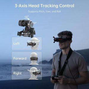 Caddxfpv GM3 3-trục gimbal cho FPV bay không người lái đầu theo dõi với cơ khí ổn định UART/PWM kiểm soát Tương thích chỉ - Product Image 3