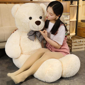 Ours en peluche Love Bear en gros, ours en peluche habillé, <span class=keywords><strong>poupée</strong></span> en tissu <span class=keywords><strong>à</strong></span> câliner, cadeau d'anniversaire pour petite amie, fabriqué en coton PP super doux - Product Image 1