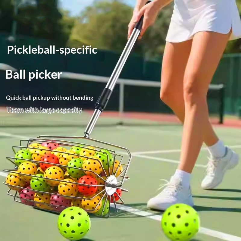 New Special Retractable Portable Ball Pick-Up Tool with Quick Collection Easy Artifact