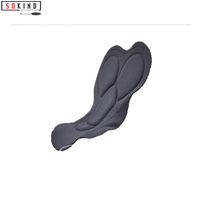 Coussin de vélo respirant anti-choc avec gel perforé pour vêtements de cyclisme