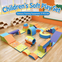 Équipement de jeu souple pour aire de jeux intérieure, ensemble de jeux pour enfants, tout-petits, bébés, zone de jeu sensorielle, utilisation à domicile, préscolaire