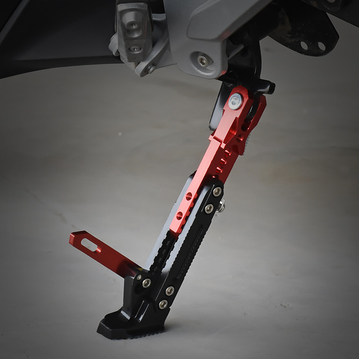 Ajustable Motorfiets Stand Kickstand Voet Side Single Strut para motocicleta Moto TANQUE 200cc