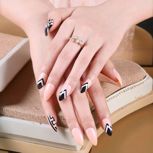 <span class=keywords><strong>Uñas</strong></span> Artificiales de ABS Ecológicas, Color Nude, Cobertura Total, Pre-diseñadas, Certificadas por la CE, con Pegamento, Caja de 24 Piezas, <span class=keywords><strong>para</strong></span> <span class=keywords><strong>Mujer</strong></span> - Product Image 5