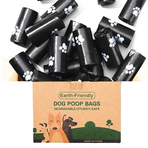 Biologisch abbaubare, verdickte, geruchsneutrale, tragbare Hundekotbeutel im flachen Stil für Haustiere – Einweg-Kotbeutel und Abfallbeutel - Product Image 6