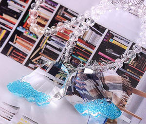 DIY Fashion Crystals Angel Wings Christmas Tree <b>Ornament</b> Pendant Home Decoration Window Suncatcher - Product Image 3