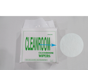 Limpiador no tejido de limpieza para sala limpia clase 10000 60GSM sin polvo de alta resistencia - Product Image 1