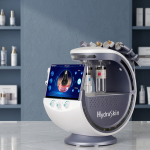 Appareil portable d'hydrodermabrasion pour le rajeunissement de la peau du visage, analyse par scanner, pistolet anti-âge, machine d'hydrothérapie faciale à oxygène - Product Image 1