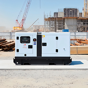 Générateurs silencieux portables 12kW 25kW 45kW, groupes électrogènes refroidis par eau, forte puissance, générateurs commerciaux - Product Image 1