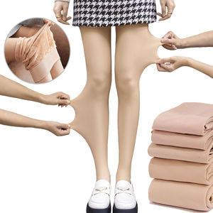 Collant invernali termici in pile di peluche e spessa lucidi Leggings sottili a compressione libera da <span class=keywords><strong>donna</strong></span> calza calda - Product Image 1