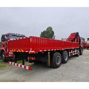 Camión Grúa Plegable Shacman Delong de 16 Toneladas 8x4, Vehículo Multifuncional para Elevación y Transporte - Product Image 6