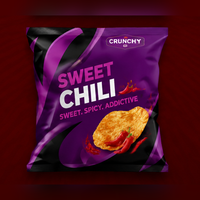 Sachets Doypack Mylar refermables à fermeture éclair pour chips et noix de cajou, avec logo personnalisé, finition noire mate