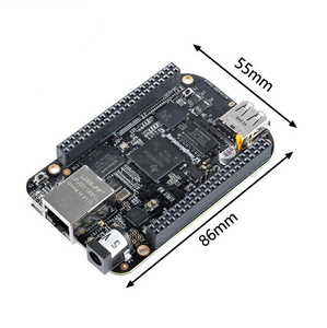 <span class=keywords><strong>BeagleBone</strong></span> <span class=keywords><strong>Black</strong></span> AM3358 Cortex-A8, el Último Módulo de Placa de Desarrollo Integrada, 512 MB DDR3, 4 GB EMMC Flash, BB-<span class=keywords><strong>Black</strong></span> Rev.C, Linux - Product Image 2