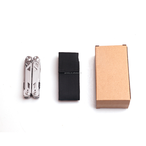Pince multifonctionnelle pliable industrielle personnalisée, tournevis, lames verrouillables à ressort, poche OEM, multi-outils de camping, voyageur - Product Image 6