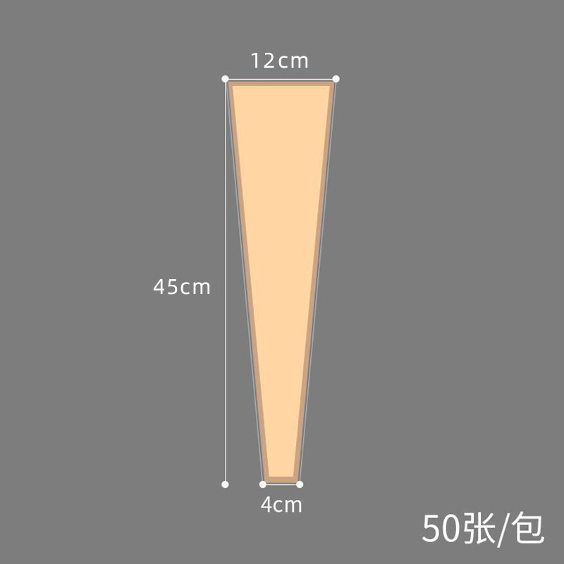 Champán [Línea dorada] 2*4*45cm 50 piezas/fondo