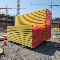 Coffrage en poutre de pin H20 pour la construction de dalles en béton, haute résistance et assemblage facile