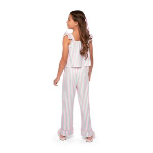 Ensemble de pyjama décontracté pour femmes, deux pièces, doux, respirant, respectueux de la peau, de haute qualité - Product Image 3