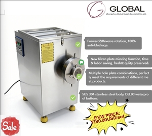 Высококачественные коммерческие мясорубки для мяса и костей, электрические мясорубки для говядины - Product Image 3