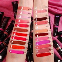 Gloss à lèvres liquide hydratant haute pigmentation, vente en gros, marque privée, maquillage vegan pour les lèvres, couleurs nudes, fini lisse et brillant