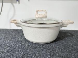 Boreine 7-קטע כלי בישול לא מקל להגדיר עיצוב קלאסי עם ידיות בקליט ידידותי לסביבה לשימוש במטבח - Product Image 5