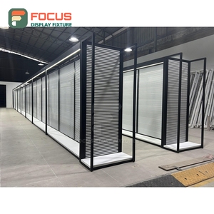 Présentoir de perruques moderne pour salon, étagère autoportante multi-niveaux, unité de présentation pour magasin - Product Image 2