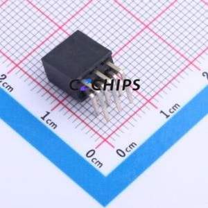 PM254-2-03-W-8.5 Pin Socket Bent Lead Through Hole,P=2.54mm Connector 2x3P 2.54mm 2.54mm Square Hole - Product Image 2