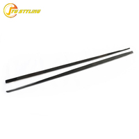 Jupes latérales en fibre de carbone F20 pour BMW Série 1 F20 M-TECH M135i 2012-2018 Kit carrosserie Accessoires extérieurs décoratifs 2 pièces