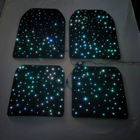 Tapis de sol LED Starlight universels de qualité supérieure, étanches IP65, antidérapants, en plastique, avec commande vocale, légers et à intensité variable
