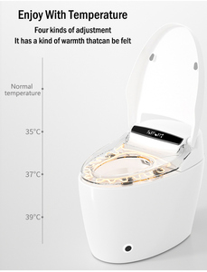 Хорошая цена, умный Цельный унитаз для ванной комнаты - Product Image 2