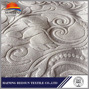 100% Polyester Ấn Độ & Pakistan Chất Liệu Quần Áo Vải Nhung Nổi Holland Curtain - Product Image 5