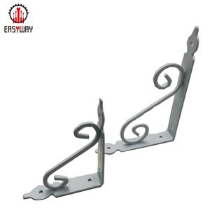 Vente en gros à bas prix Support mural pour étagère robuste de haute qualité 19*14cm Support triangulaire de jardin en étagère robuste en métal - Product Image 4