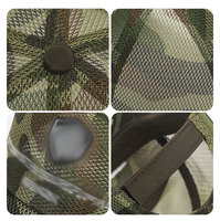 Gorras de béisbol transpirables de malla completa hueca para hombre, de secado rápido, para verano, protección solar, pesca al aire libre, gorra de red informal, al por mayor
