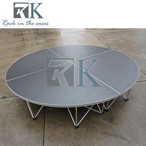 เวทีอลูมิเนียมทรงกลมคุณภาพสูงแบบพกพาสำหรับงานกลางแจ้งและคอนเสิร์ต - Product Image 3