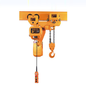 Harga rendah 1Ton kerekan bahan konstruksi angkat berat dengan mekanisme baja tegangan 220V - Product Image 4