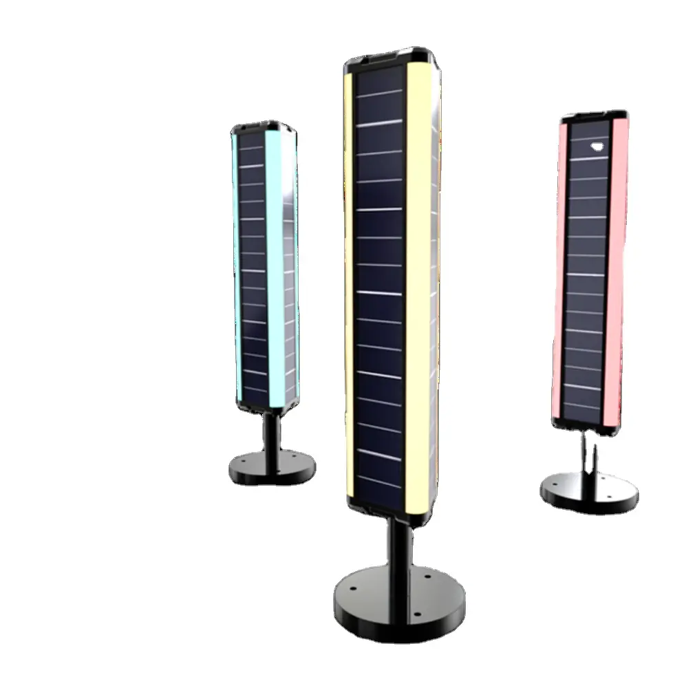 Luce solare da giardino a led RGB integrata impermeabile per esterni luce solare per prato, patio, cortile, passerella, vialetto d'accesso
