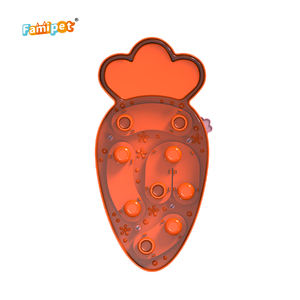 Famipet özel yeni havuç tasarım yavaş besleyici zenginleştirme tedavi dağıtım köpek oyuncak interaktif köpek bulmaca oyuncak - Product Image 6