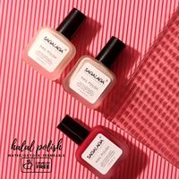 Vernis à ongles en gel pelable à base d'eau personnalisé votre propre logo Ensemble de vernis à ongles halal respirant pour musulman