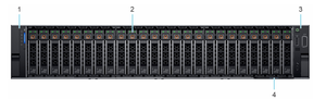เซิร์ฟเวอร์ศูนย์ข้อมูล R7525 2U รองรับซีพียู EPYC 7002 7003 จำนวน 2 ตัว พร้อมอุปกรณ์เร่งความเร็วแบบ Double Width จำนวน 3 ตัว - Product Image 2