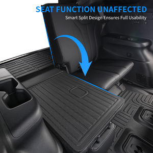 Tapis de coffre imperméable pour Jeep <span class=keywords><strong>Grand</strong></span> Cherokee L 2021-2025, tapis de coffre profond, tapis de coffre, tapis de dossier, tapis de coffre en TPE - Product Image 6