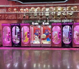 Thương mại Ngày hồng quà tặng Máy Trò chơi ngày hồng cắt giải thưởng đồ chơi sang trọng máy bán hàng tự động trong nhà giải trí - Product Image 6
