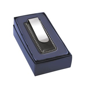 Portafoglio in stile Business da uomo di lusso di alta qualità con funzione antifurto in metallo PU fermasoldi elegante catena di chiusura a scatola grande - Product Image 3