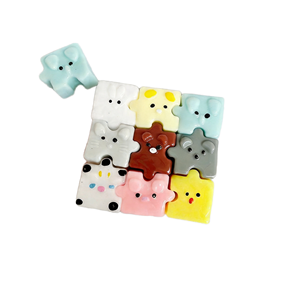 ของเล่นบีบ QYS Taba Squishy ซิลิโคนโมจิ สควิชชี่รูปสัตว์น่ารัก ของเล่นบีบคลายเครียดสำหรับเด็ก - Product Image 1