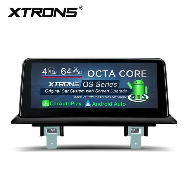 XTRONS 10.25 polegadas carro sistema de navegação para BMW série 1 E81 E82 E87 E88 sistema CCC, cd player do carro