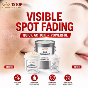 Crème blanchissante privée pour éclaircir et nourrir la peau des <span class=keywords><strong>cuisses</strong></span> intérieures et des aisselles, hyperpigmentation, fabricant de cosmétiques en gros - Product Image 1