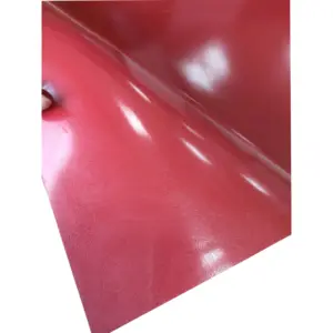 निर्माता के सस्ते कीमत चीन से तलवों बनाने के लिए लाल रंग पीवीसी प्लास्टिक शीट