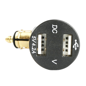 <span class=keywords><strong>Chargeur</strong></span> de <span class=keywords><strong>moto</strong></span> double USB DIN Hella Plug 5V 4.2A, adaptateur de charge rapide avec capuchon étanche pour motos <span class=keywords><strong>BMW</strong></span> Ducati Triumph - Product Image 3