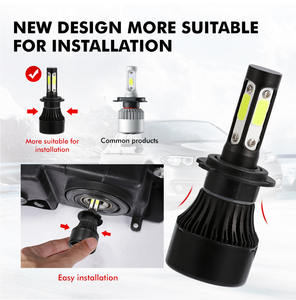 Carolyn <span class=keywords><strong>4</strong></span> Côté H11 LED X7 H7 LED H4 Phare De Voiture Ampoules 9005 9006 120W 12000LM Automobile Phare 6000K 12V 24V Auto <span class=keywords><strong>Brouillard</strong></span> Lumières - Product Image 2