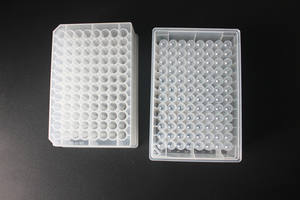 Grosir 2ml 96 pelat sumur dasar U bulat untuk dukungan OEM mikrobiologi Lab khusus - Product Image 4
